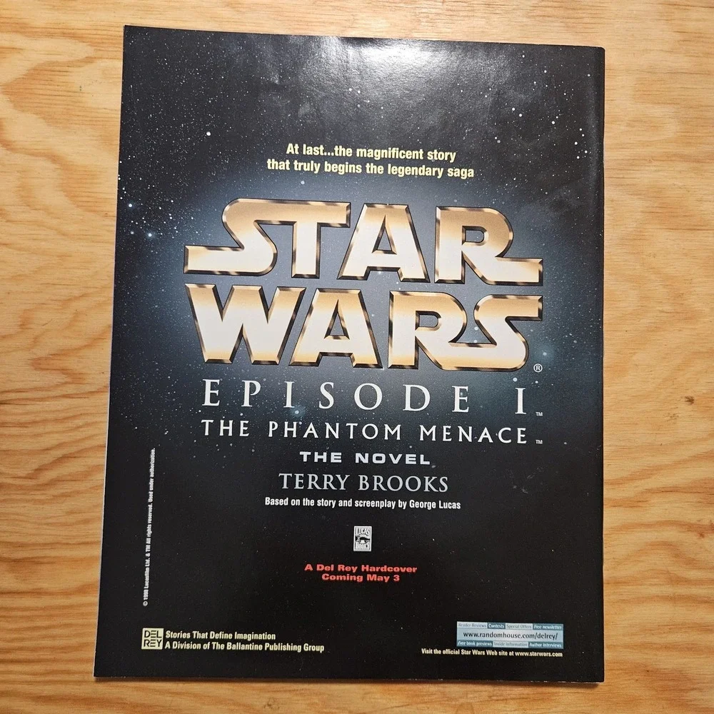 Star Wars Insider Issue 43 MAUL COVER 1 OF 2 SITH Fan Club Subscription